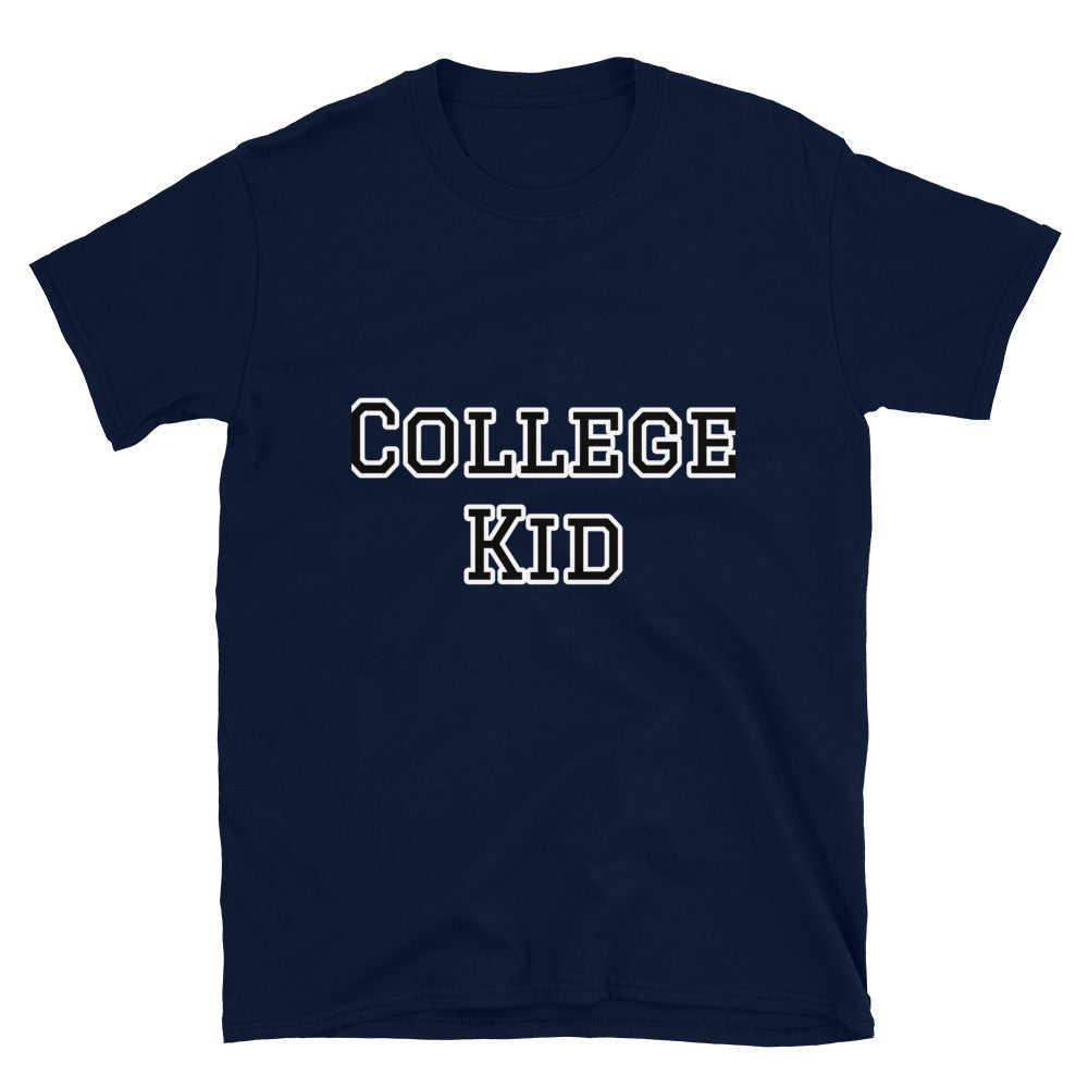 Short-Sleeve Unisex “CollegeKid”  T-Shirt
