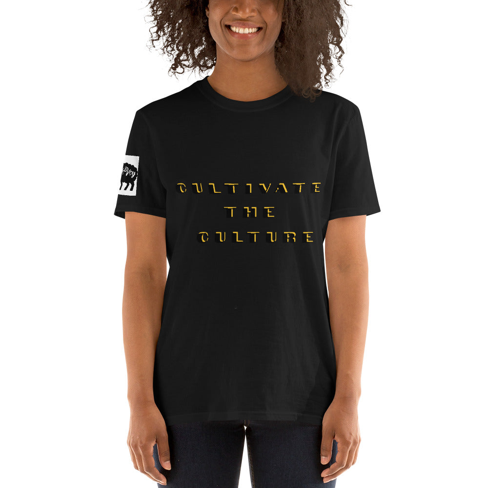 Short-Sleeve Unisex “Cultivate The Culture” T-Shirt