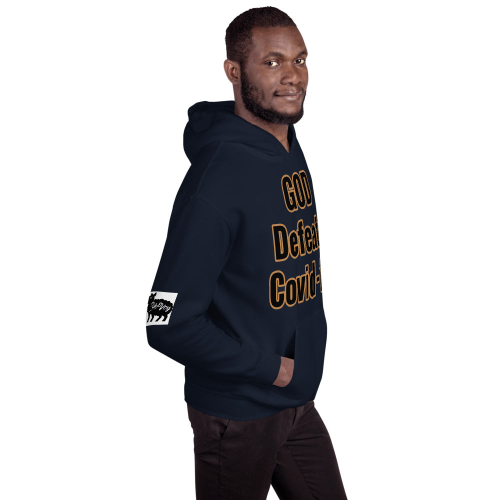 Unisex “GOD Defeats Covid-19”Hoodie