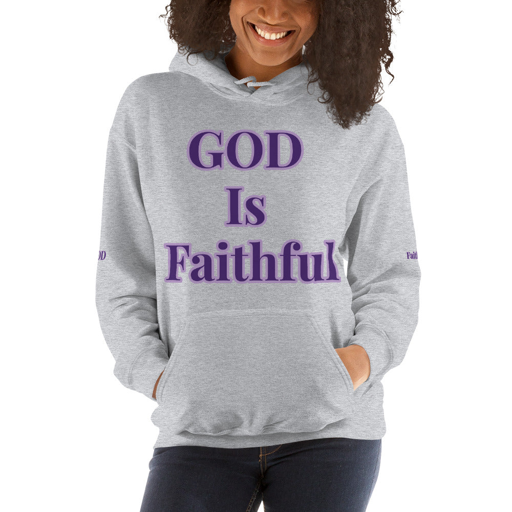 Unisex “GOD Is Faithful” Hoodie