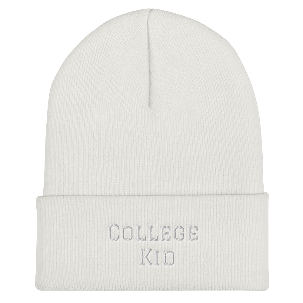 Cuffed “CollegeKid” Beanie