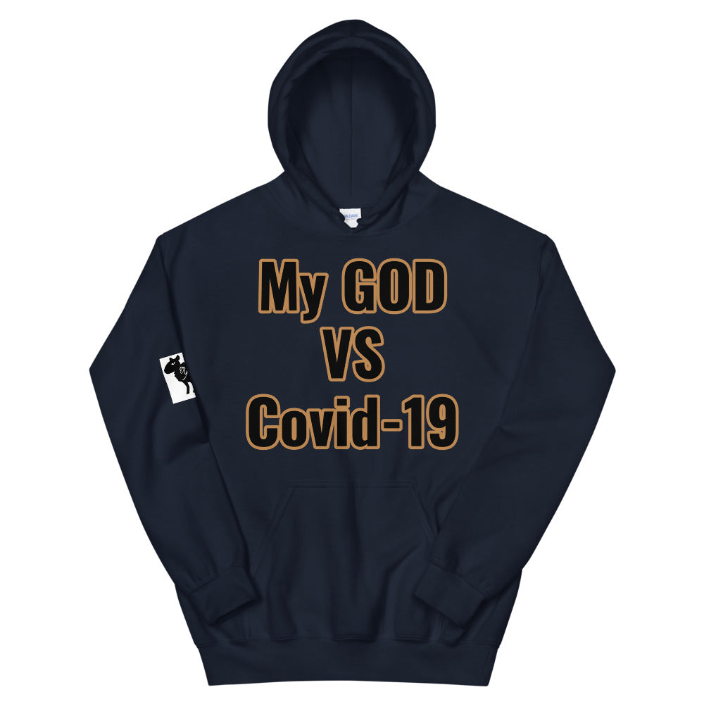 Unisex “My GOD vs Covid-19” Hoodie