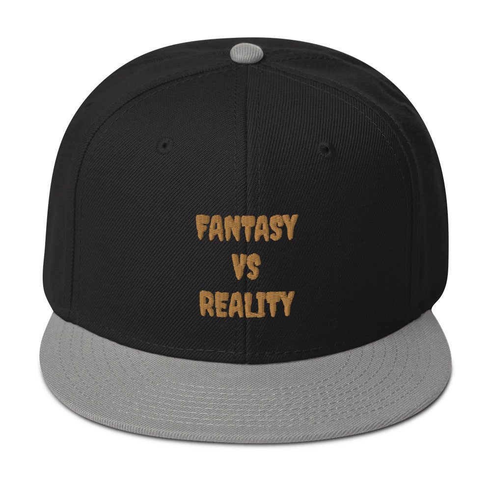 Snapback “FANTASY VS REALITY”Hat