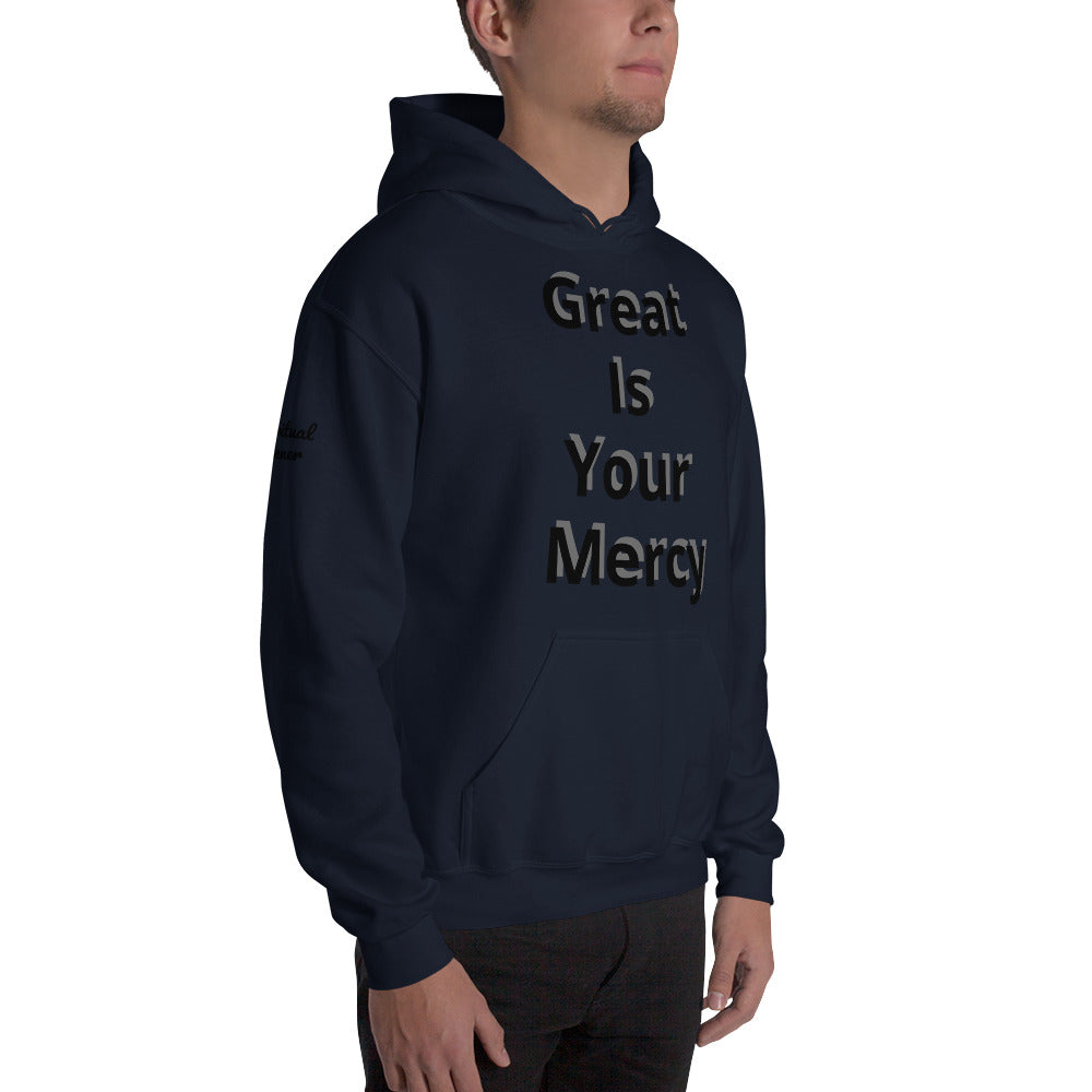 Unisex “Great is your Mercy”Hoodie