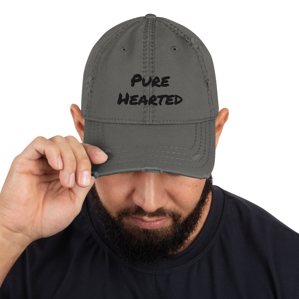 Distressed “PureHearted” Mom/ Dad YOVOY Hat