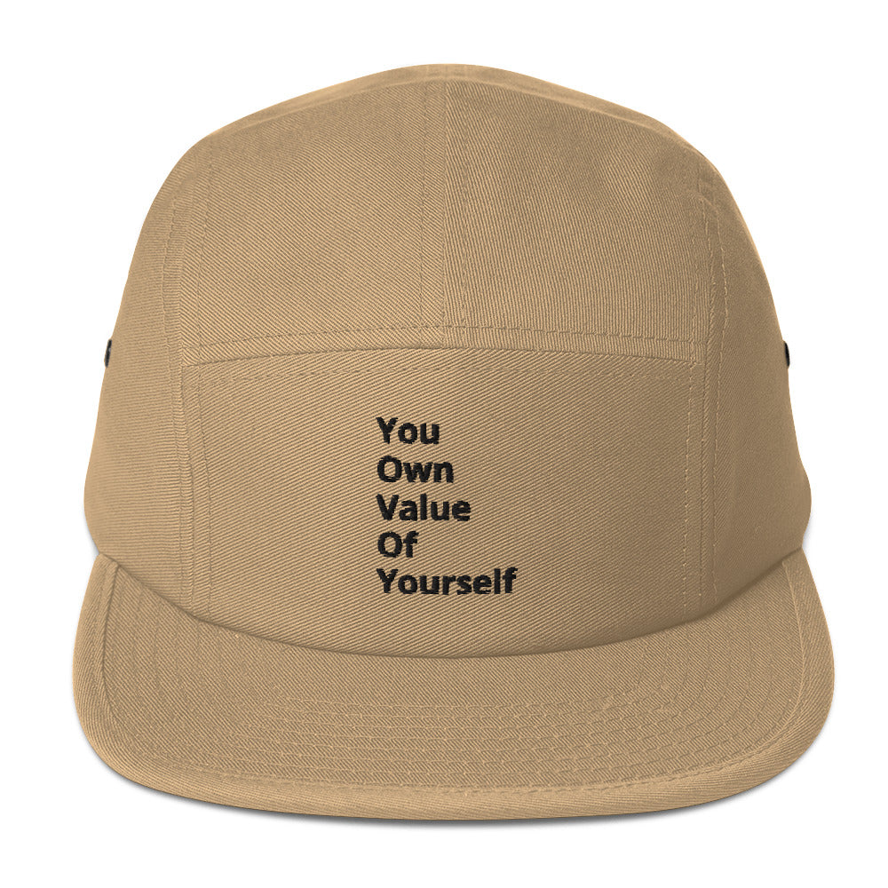 “YouOwnValueOfYourself” Panel Cap