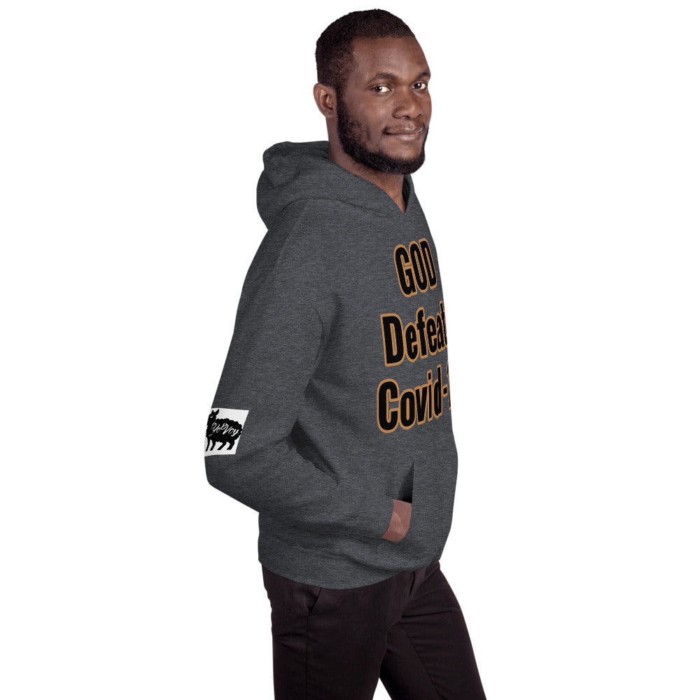 Unisex “GOD Defeats Covid-19”Hoodie