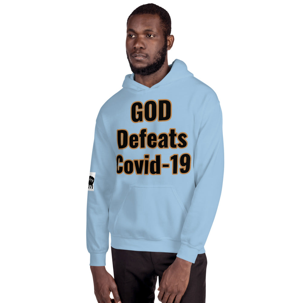 Unisex “GOD Defeats Covid-19”Hoodie