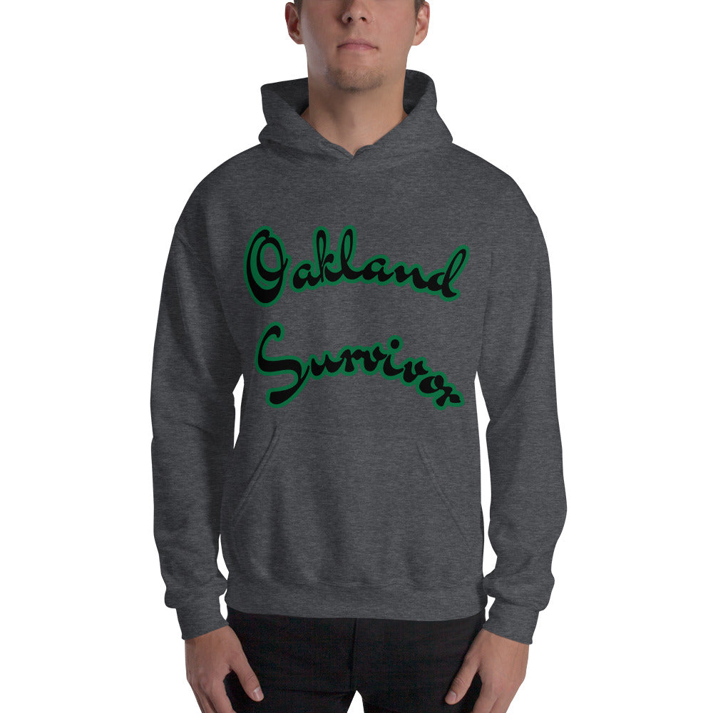 Unisex “Oakland Survivor go green”Hoodie