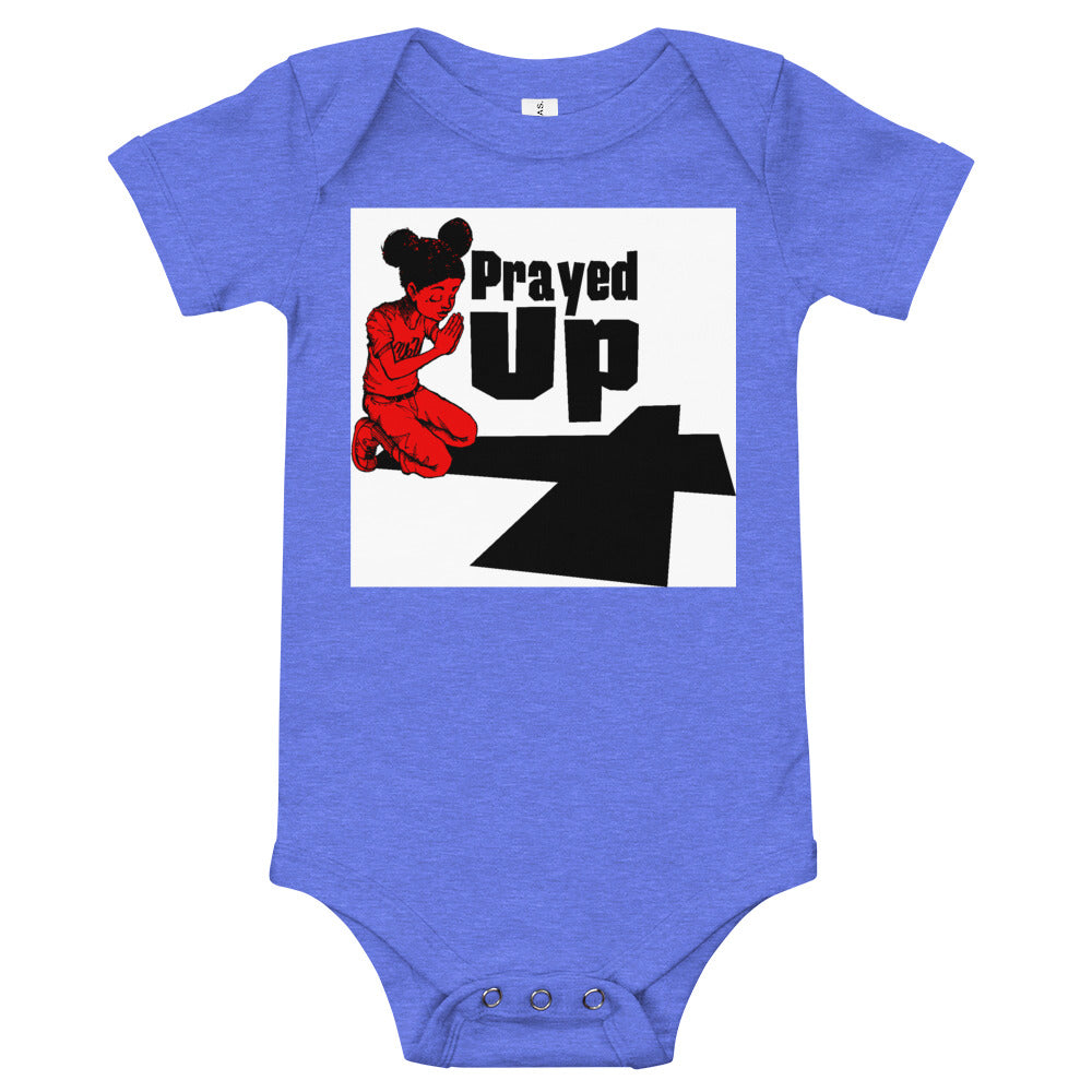 YOVOY“PrayedUp” girl onesie