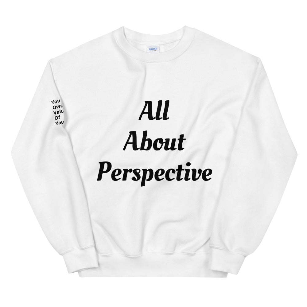 Unisex “AllAboutPerspective” Sweatshirt