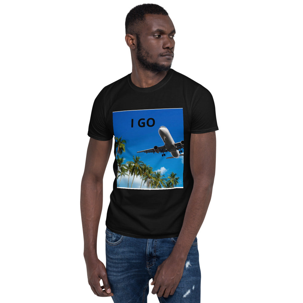 Short-Sleeve”IGO Flight”  Unisex T-Shirt