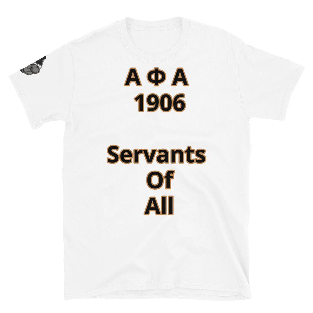 Short-Sleeve Unisex “AΦΑ Fraternity” T-Shirt