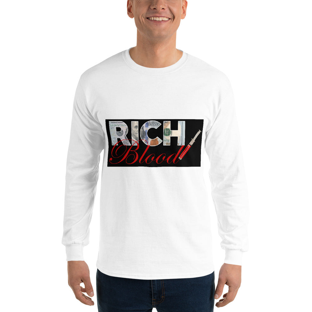 Men’s Long Sleeve "RICH Blood"Shirt