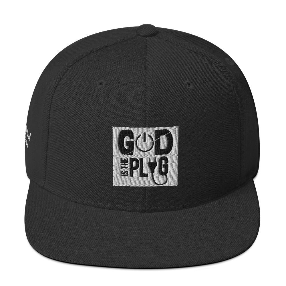 Snapback “God is the Plug” Hat