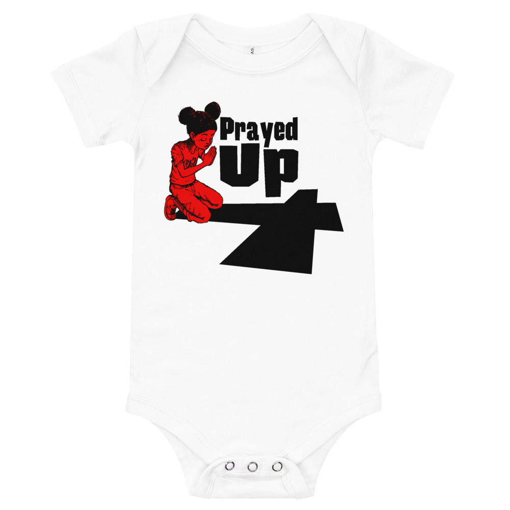 YOVOY“PrayedUp” girl onesie