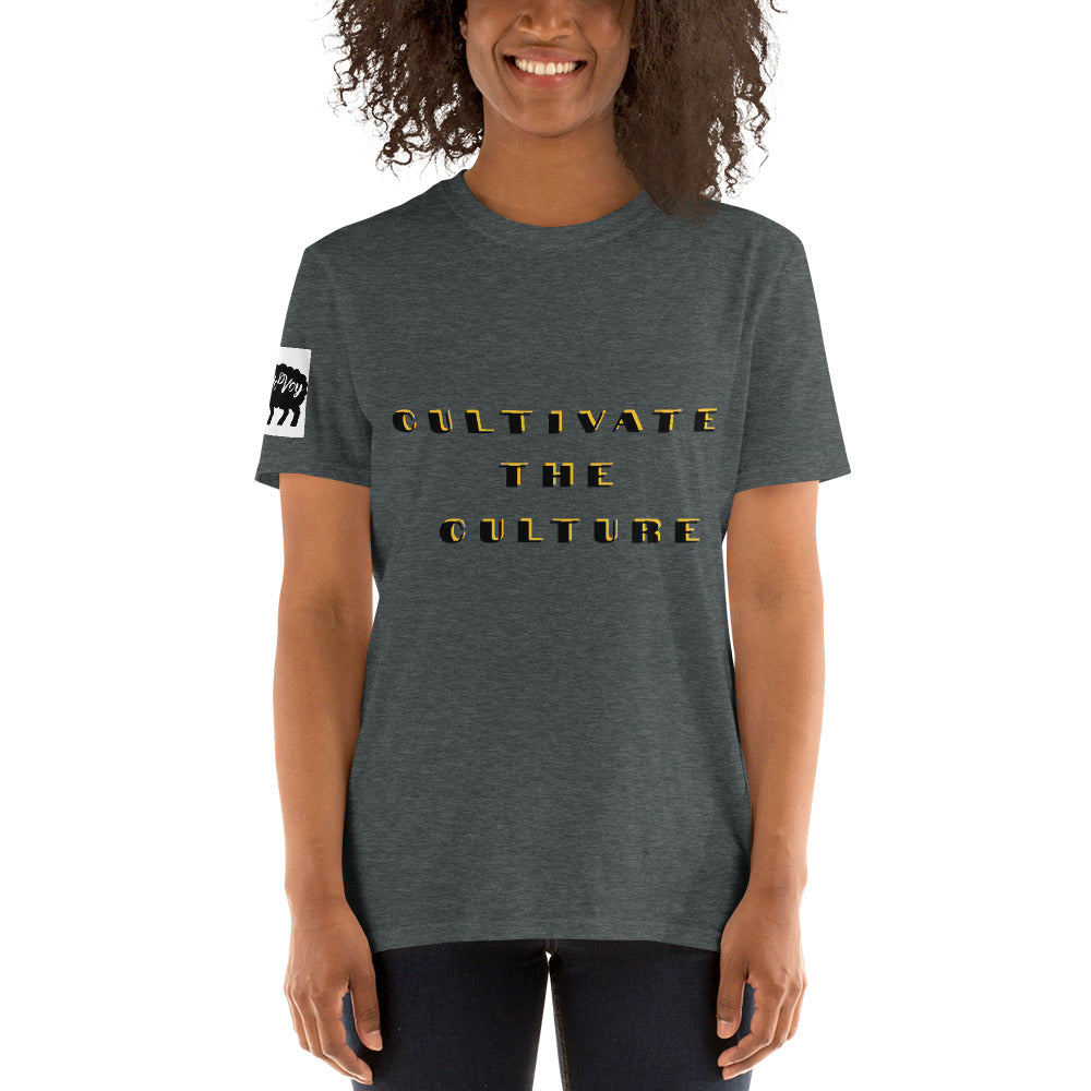 Short-Sleeve Unisex “Cultivate The Culture” T-Shirt
