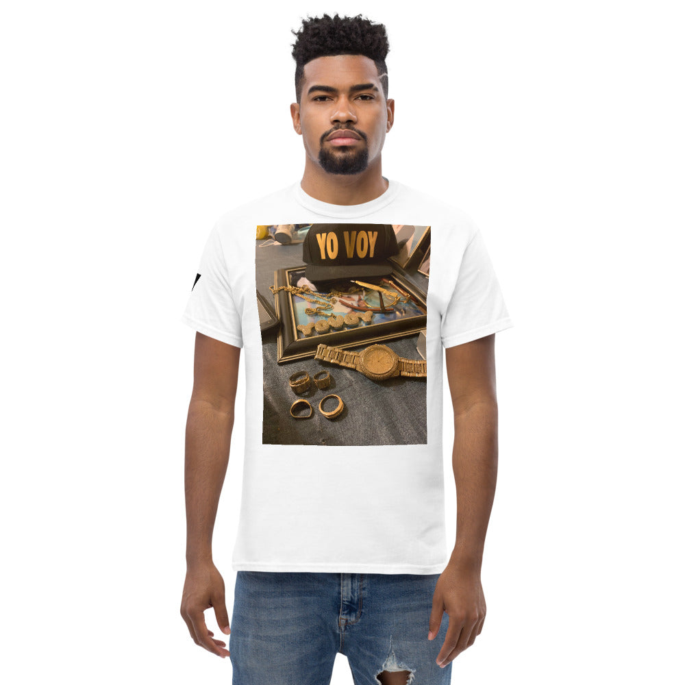 Men's heavyweight “YOVOY” Gold tee