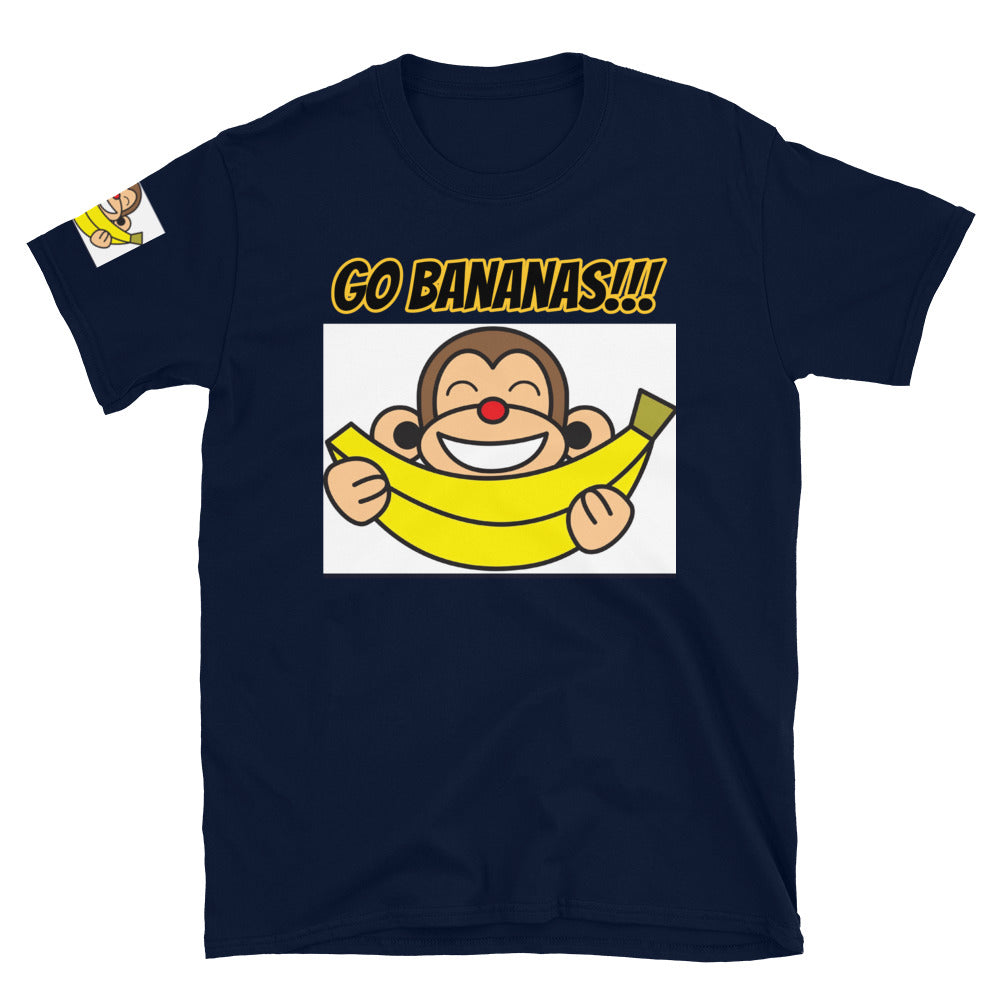 Short-Sleeve Unisex “ Go Bananas” T-Shirt