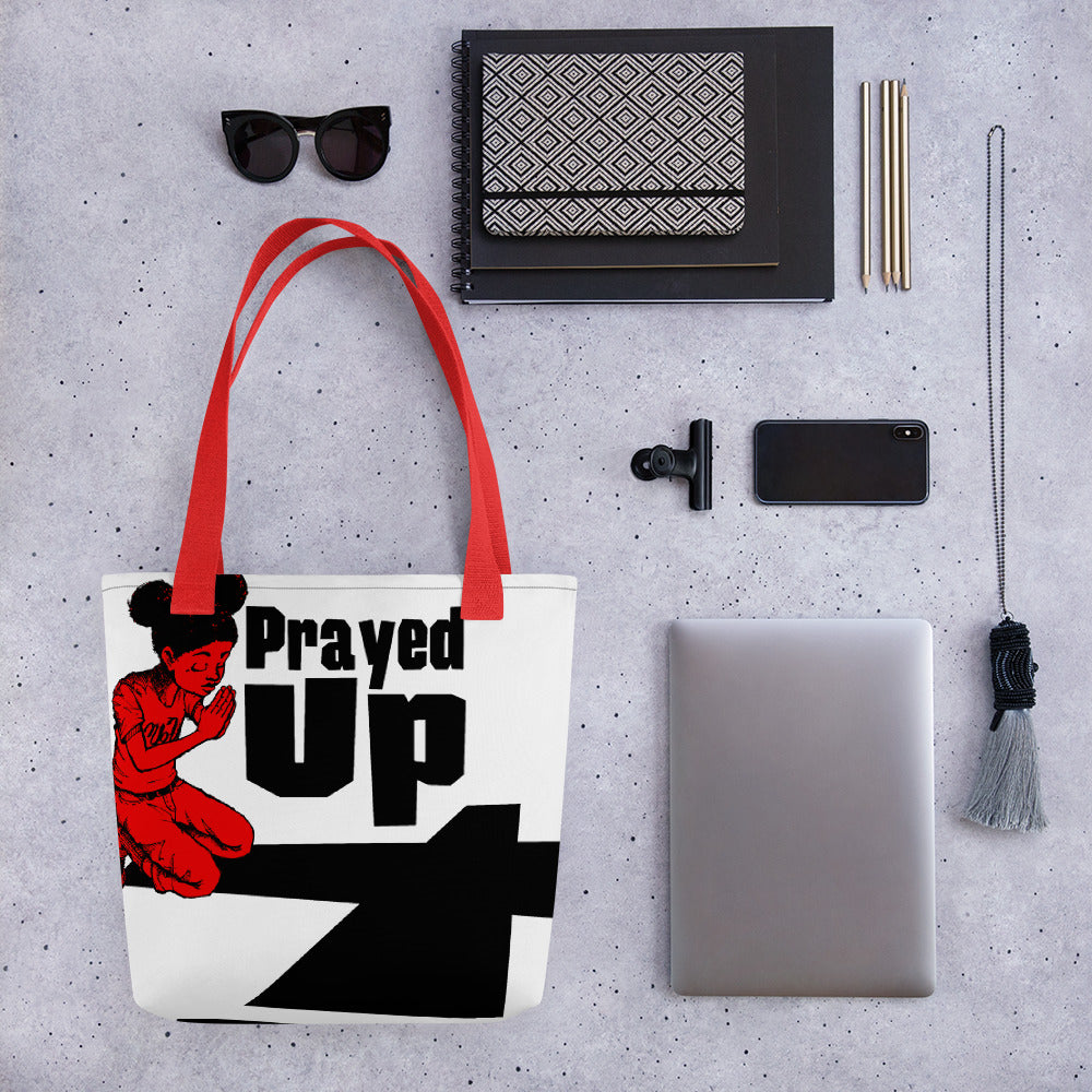 Tote “PrayedUpGirl” bag
