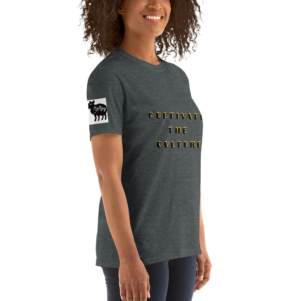 Short-Sleeve Unisex “Cultivate The Culture” T-Shirt