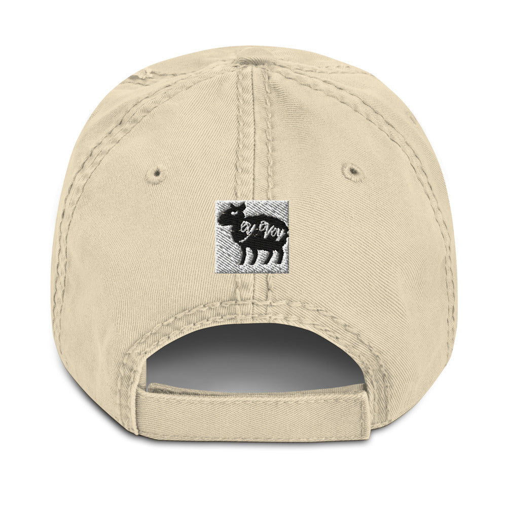 “Winning Team” Distressed Dad/Mom Hat