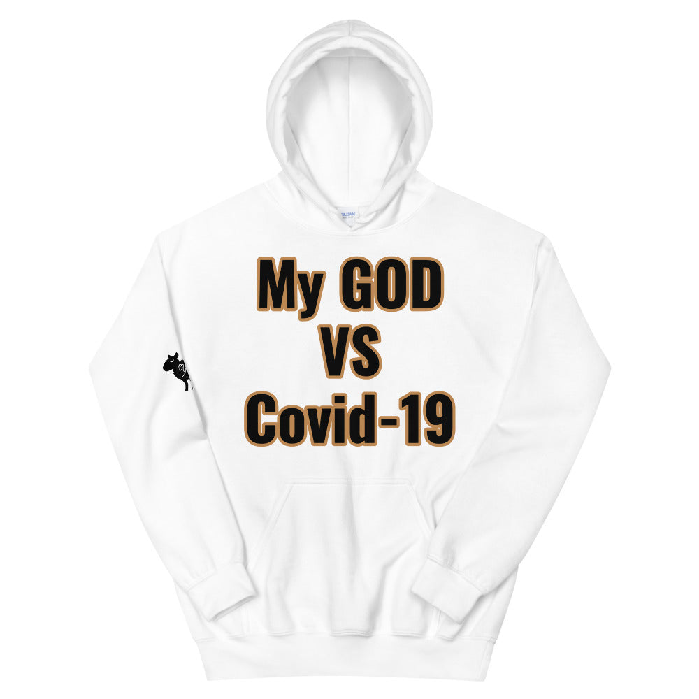 Unisex “My GOD vs Covid-19” Hoodie