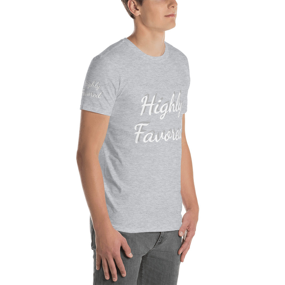 Short-Sleeve Unisex “Highly Favored” T-Shirt