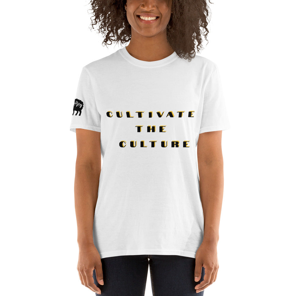 Short-Sleeve Unisex “Cultivate The Culture” T-Shirt
