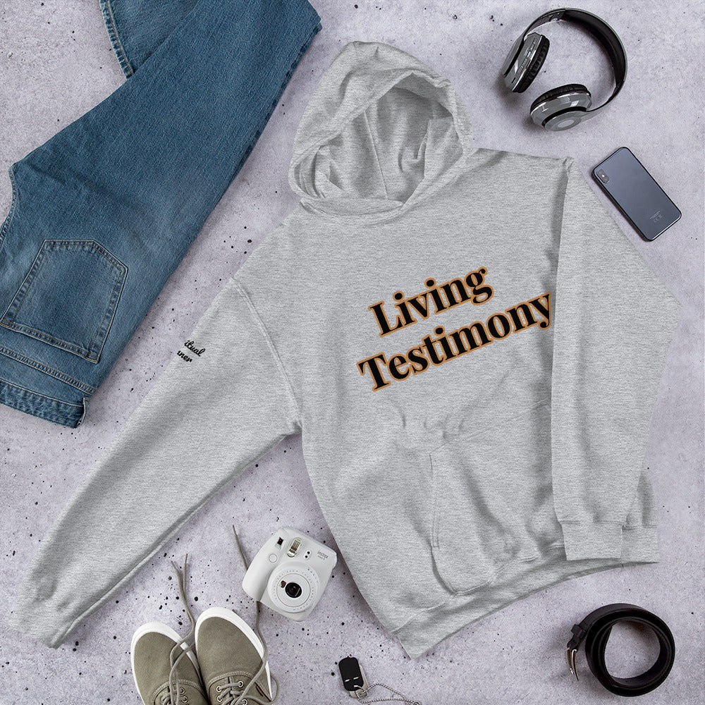 Unisex “Living Testimony” Hoodie