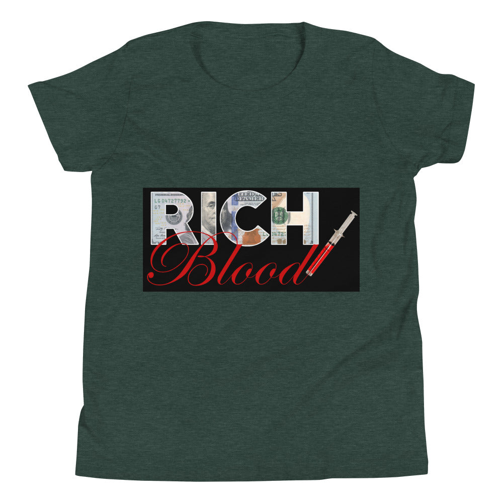 Youth Short Sleeve “RICH Blood” T-Shirt