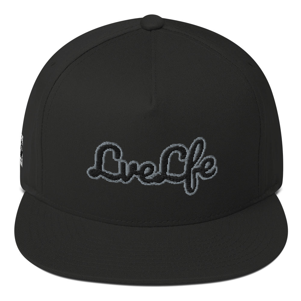 Flat “LVE LFE”  Cap