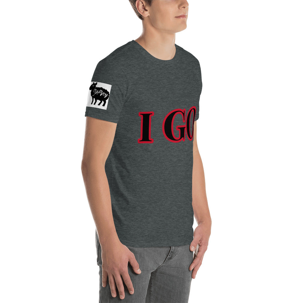 Short-Sleeve Unisex “IGO” All Gas No Brakes T-Shirt