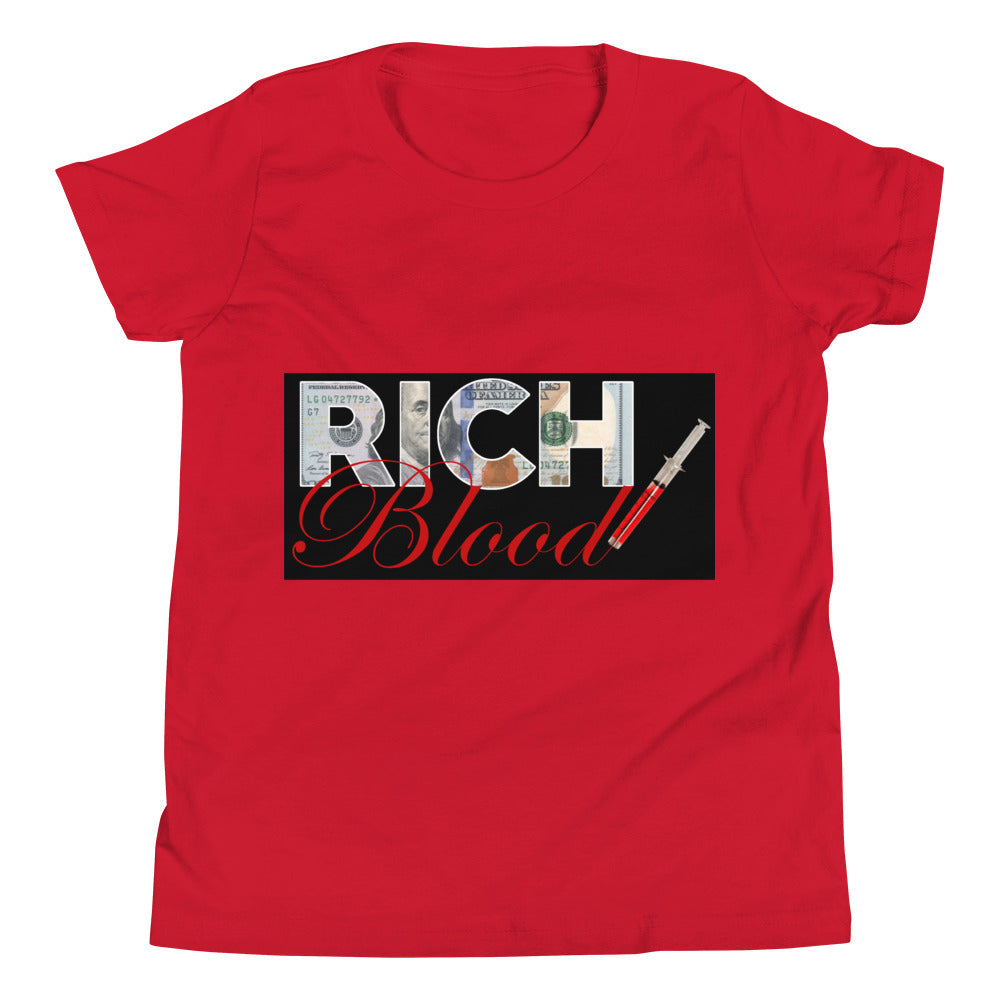 Youth Short Sleeve “RICH Blood” T-Shirt