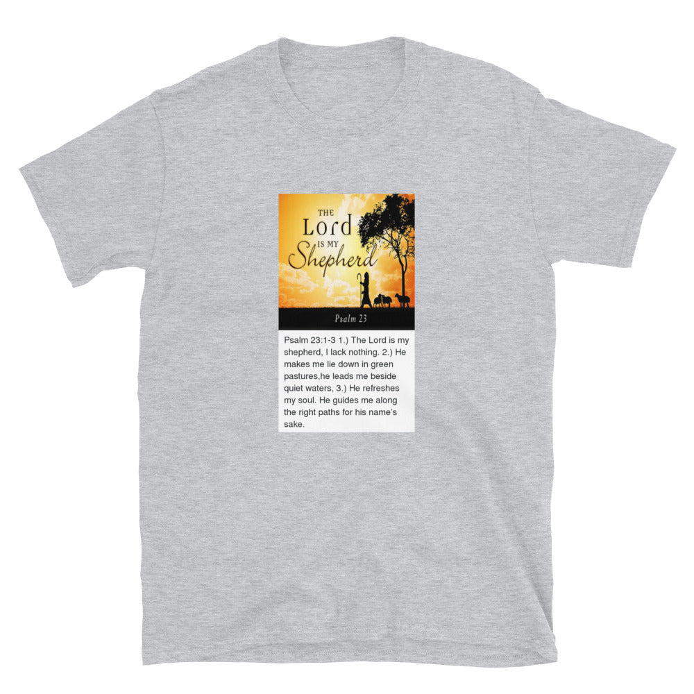 Short-Sleeve Unisex YOVOY Sheep “Lord is my Shepard” T-Shirt
