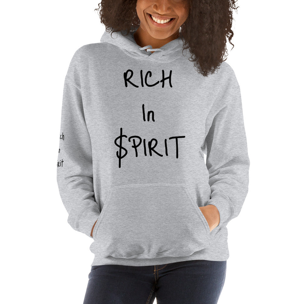 Unisex “Rich in Spirit” Hoodie