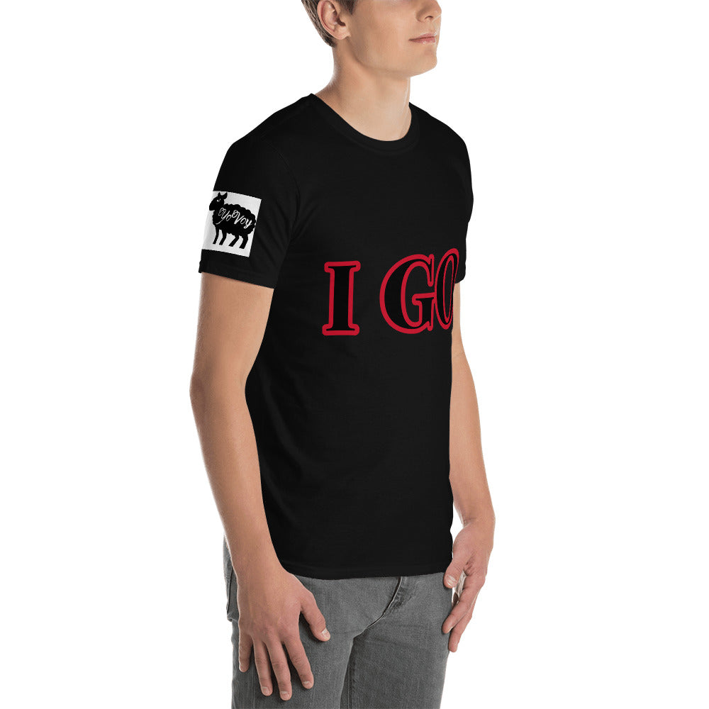 Short-Sleeve Unisex “IGO” All Gas No Brakes T-Shirt