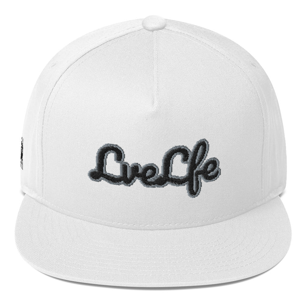 Flat “LVE LFE”  Cap
