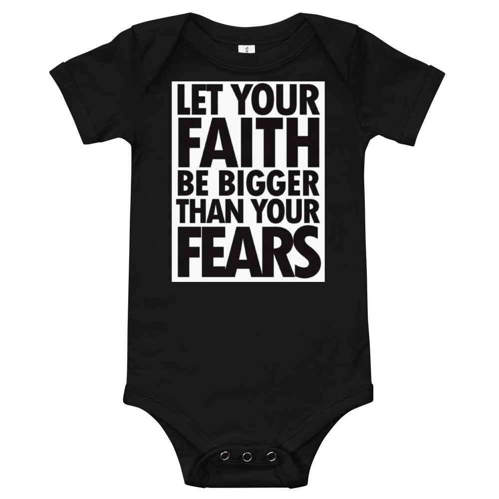 “Faith Vs Fear” Onesie