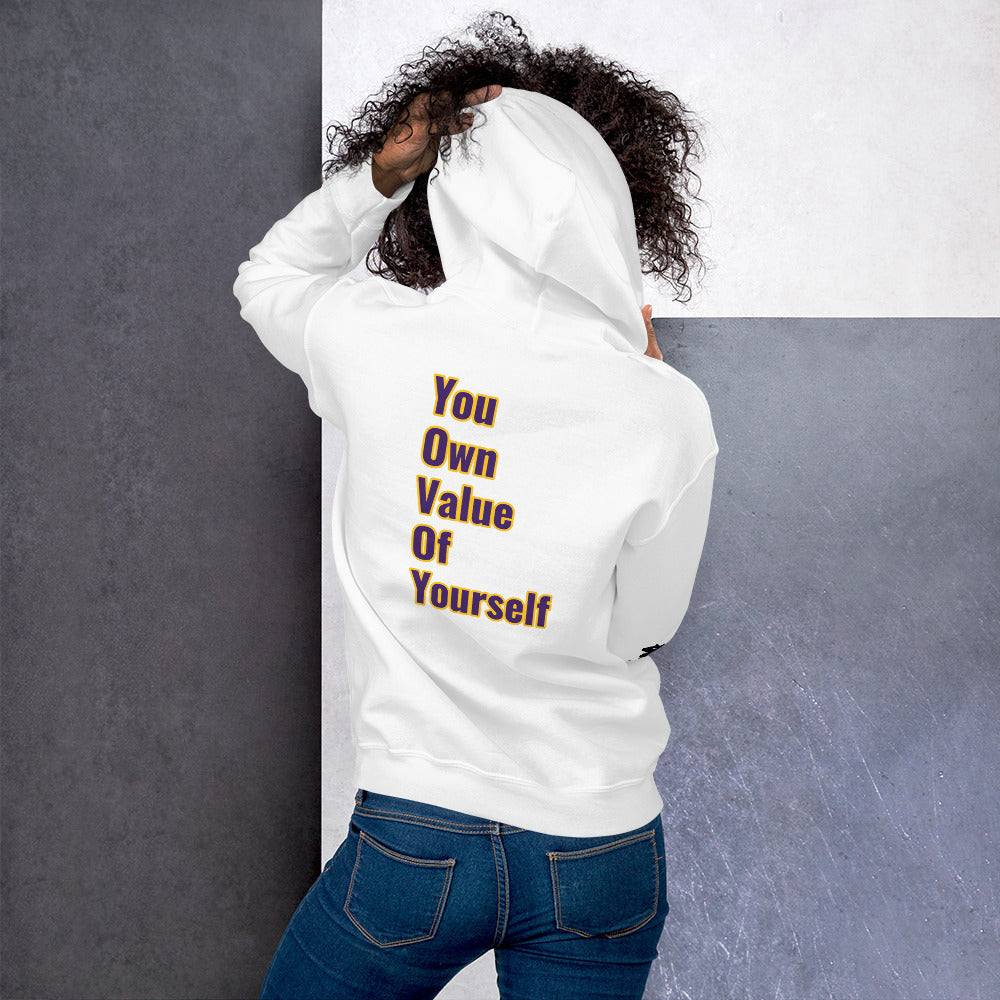 Unisex “Black, Awesome, Educated, Sexy”Hoodie