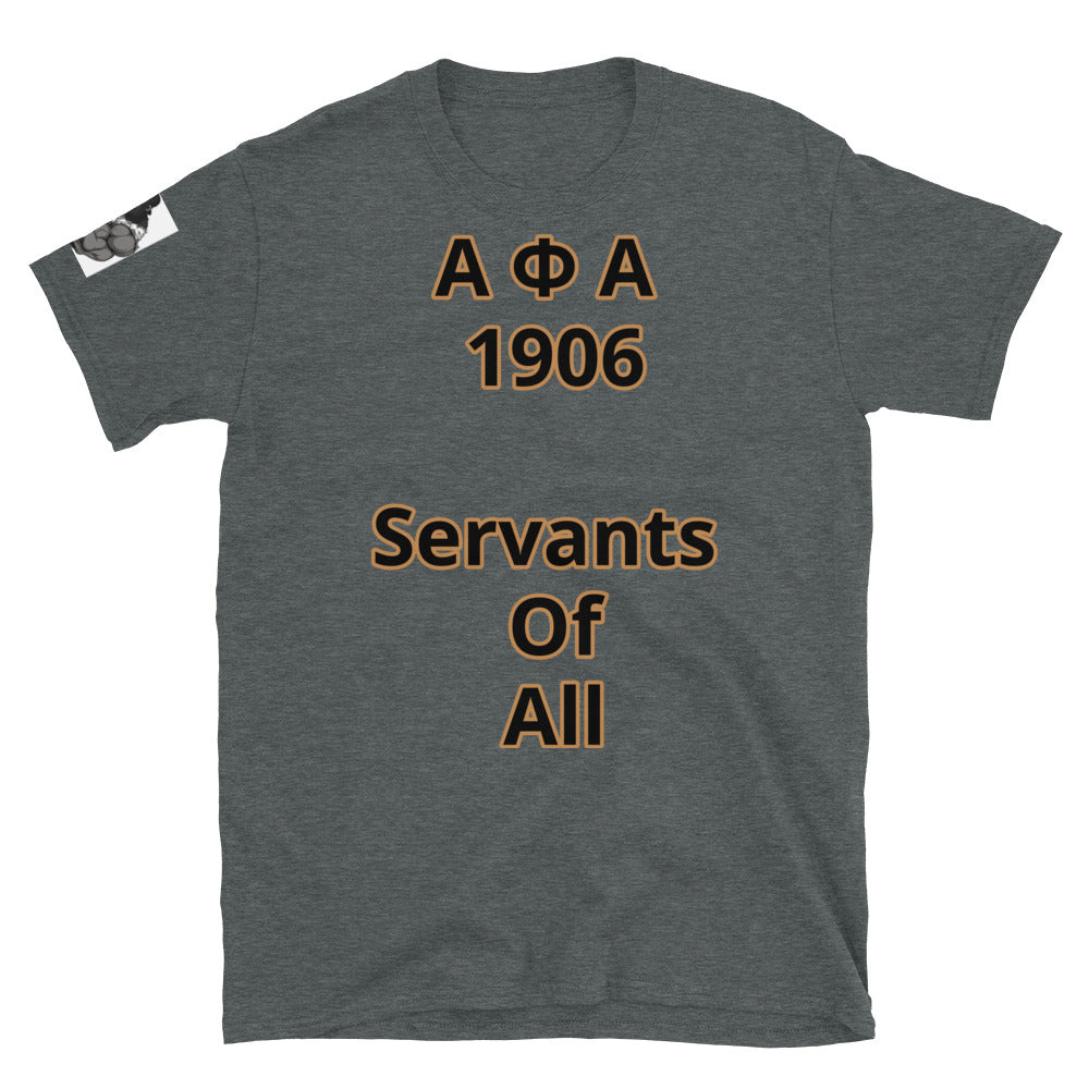 Short-Sleeve Unisex “AΦΑ Fraternity” T-Shirt