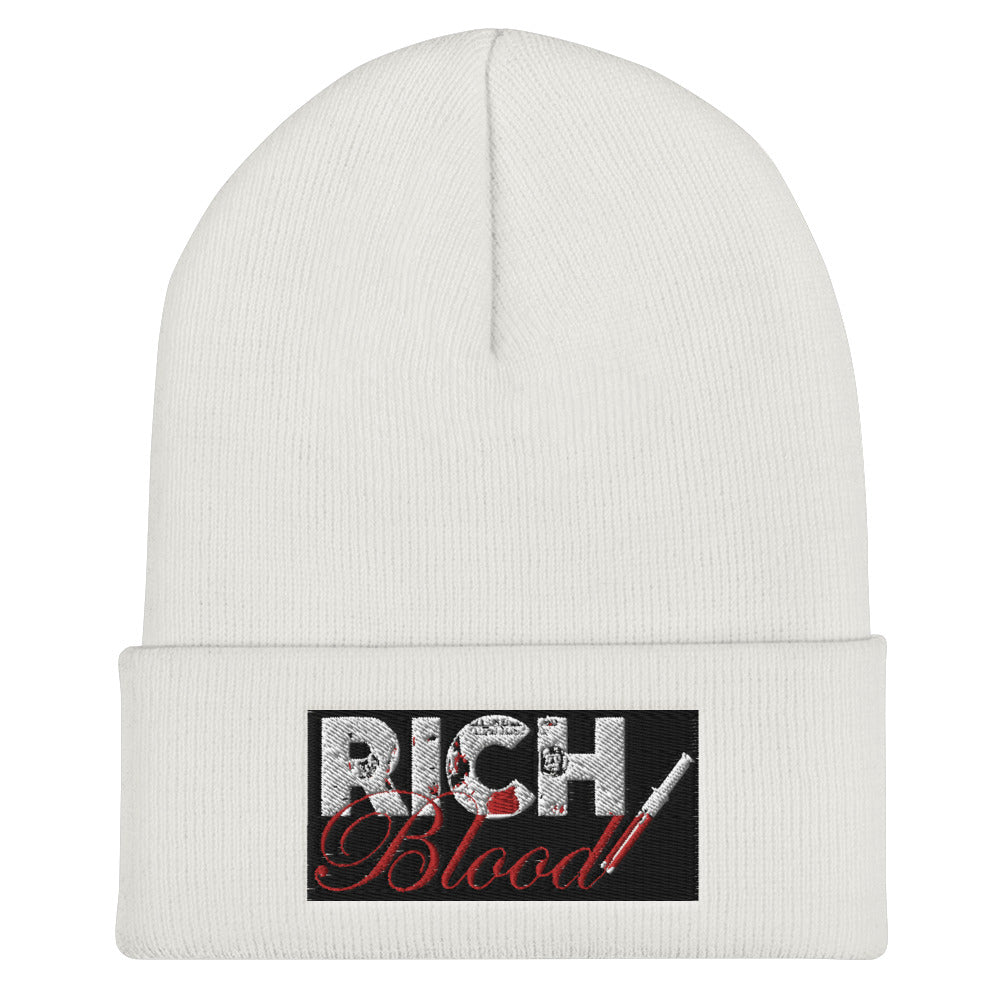 Cuffed “RICH Blood” Beanie