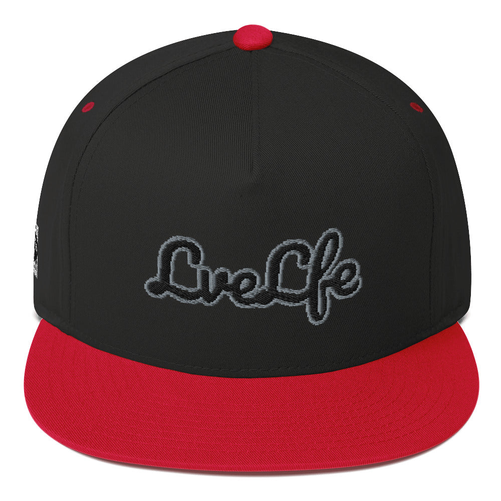 Flat “LVE LFE”  Cap