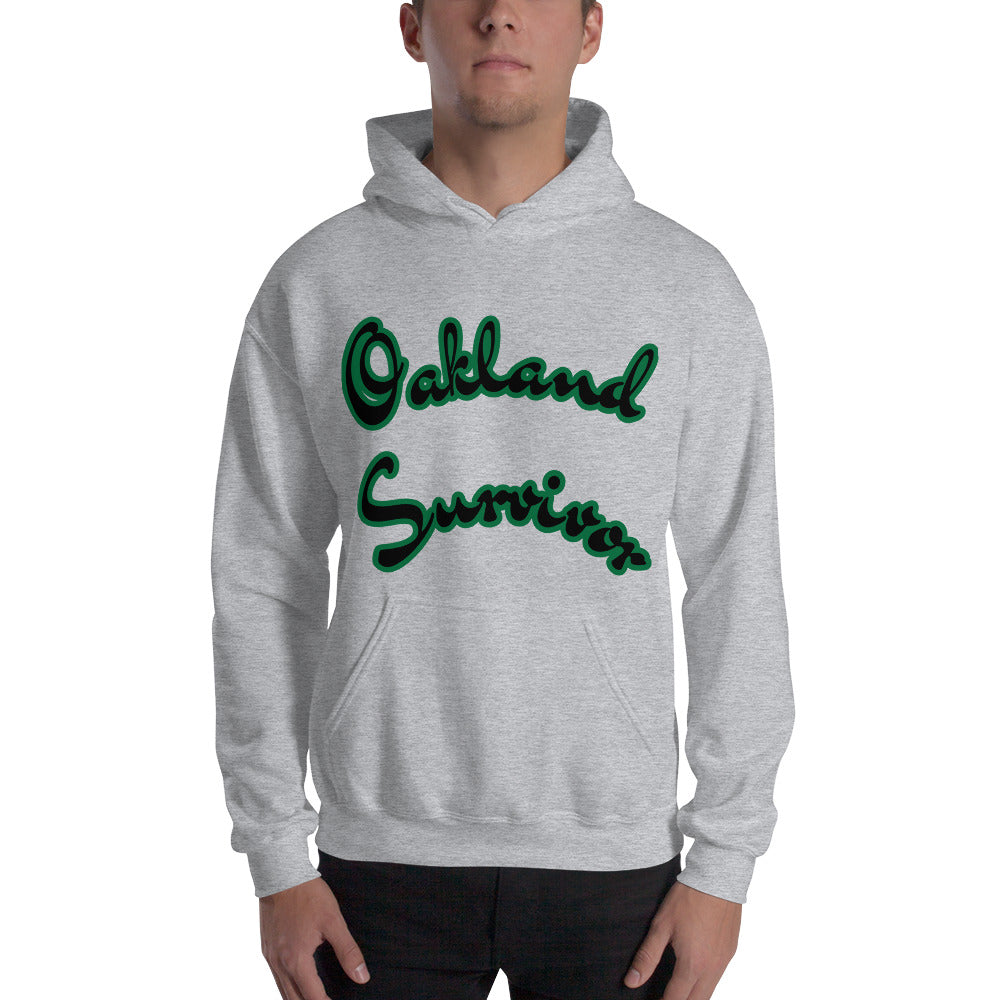 Unisex “Oakland Survivor go green”Hoodie