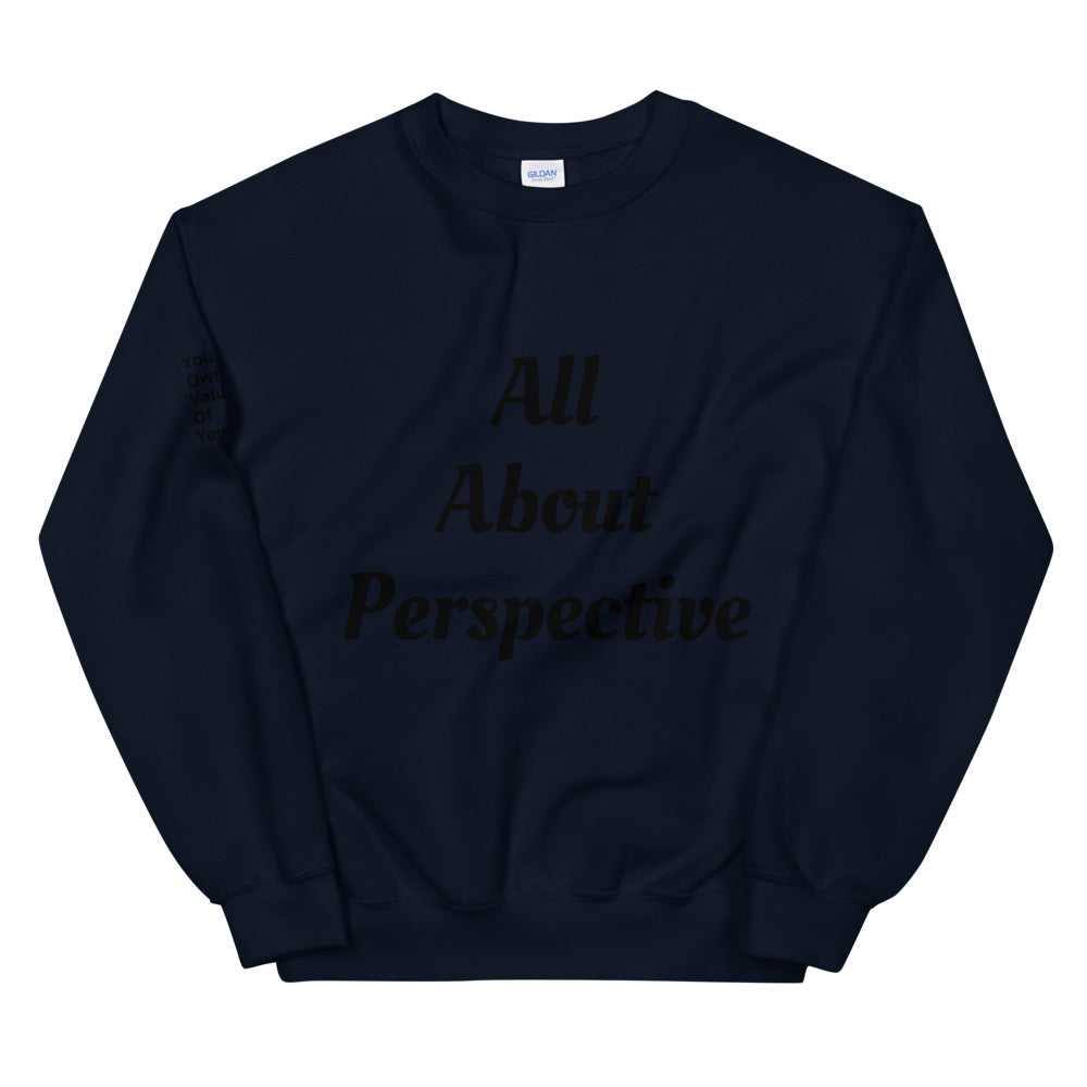 Unisex “AllAboutPerspective” Sweatshirt