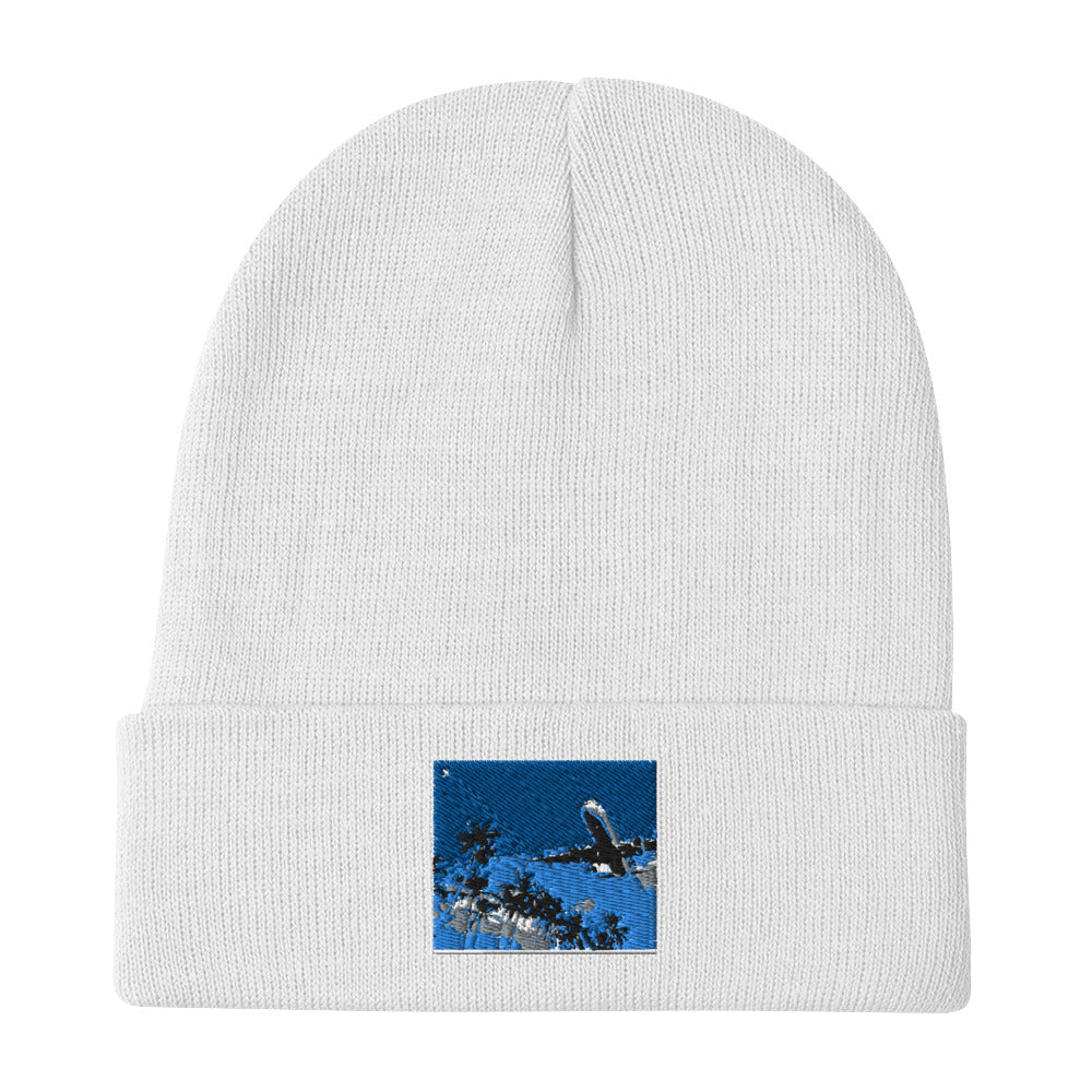 Embroidered “I GO” Flight Beanie