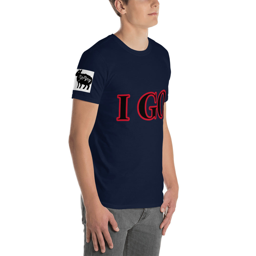 Short-Sleeve Unisex “IGO” All Gas No Brakes T-Shirt