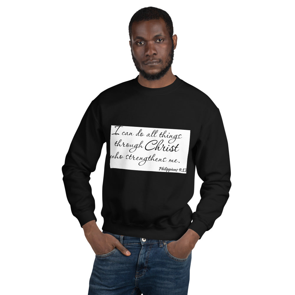 Unisex Prayed UP "All Things"  Sweatshirt