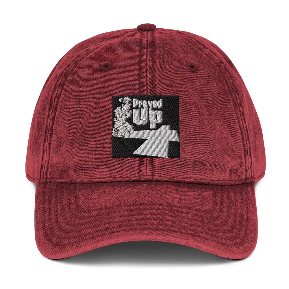 Vintage Cotton “Prayed Up” boy Dad Cap