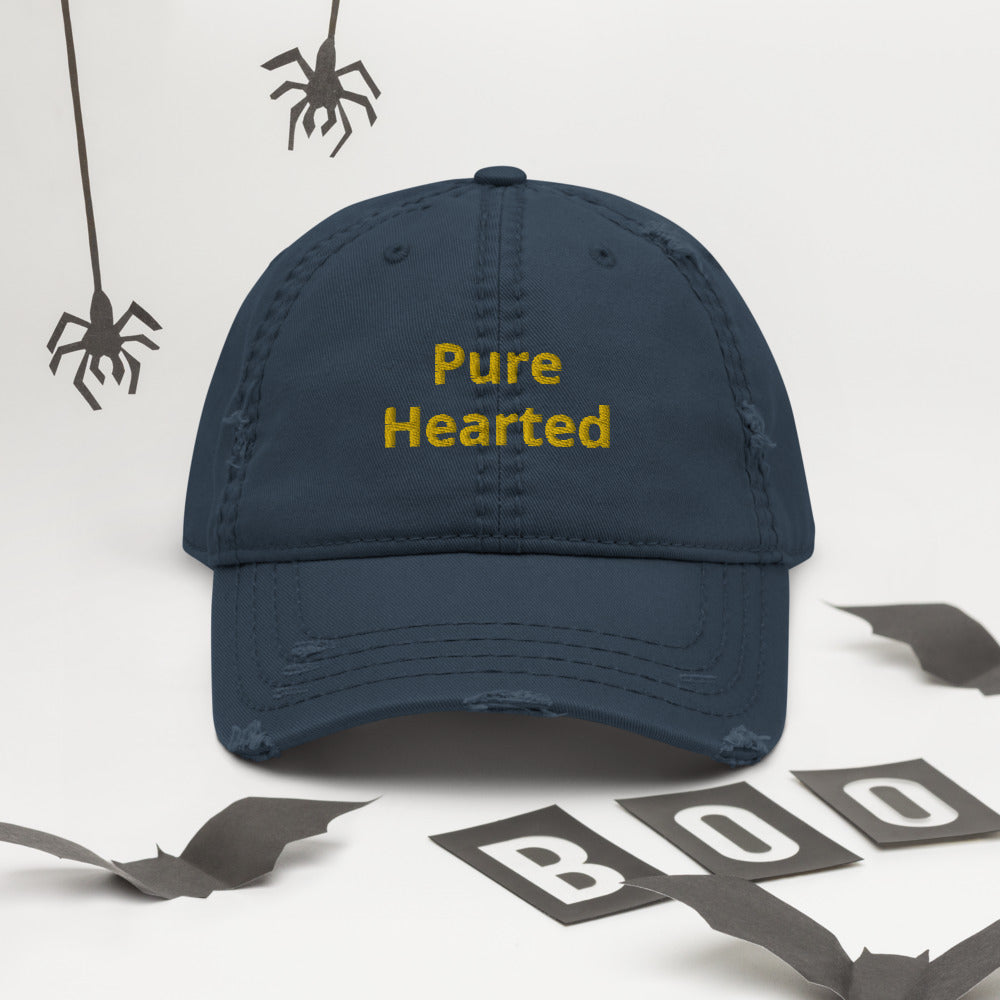 Distressed “PureHearted” Mom/ Dad YOVOY  Hat